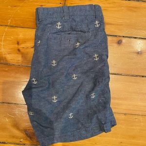 Rare J Crew Embroidered Shorts